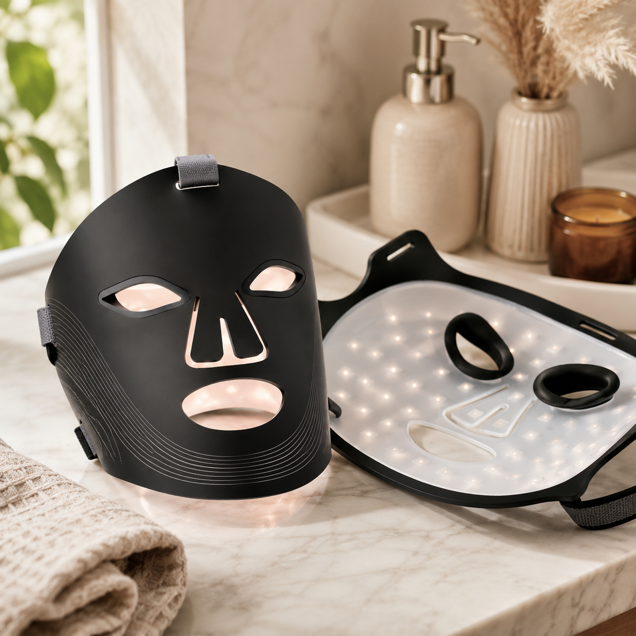 Red Light Therapy Facial Mask