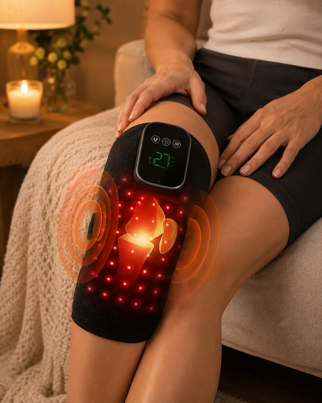 Red Light Therapy Knee Device